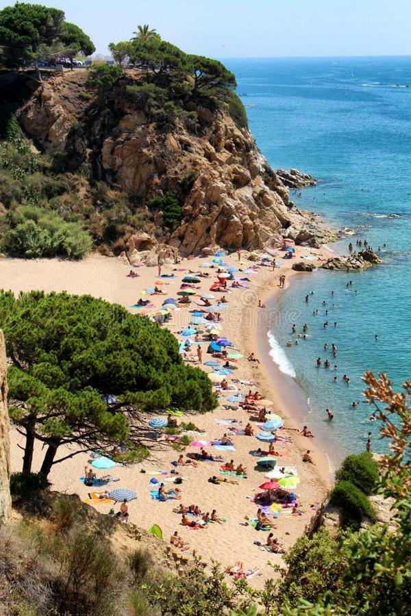 Can Plana De Baix Sant Pol De Mar Bagian luar foto