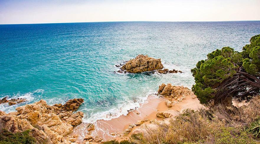 Can Plana De Baix Sant Pol De Mar Bagian luar foto